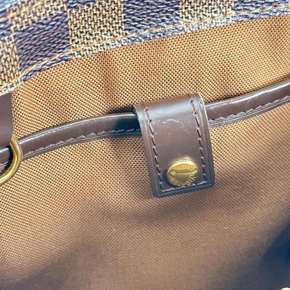 LOUIS VUITTON Authentic Brown Damier Canvas Bag - Picture 12 of 14